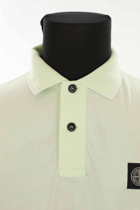 Polo Stone Island  Vert