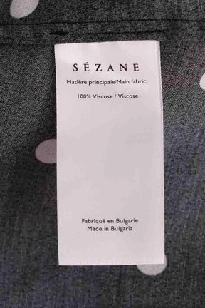 Robe Sézane Noir en Viscose