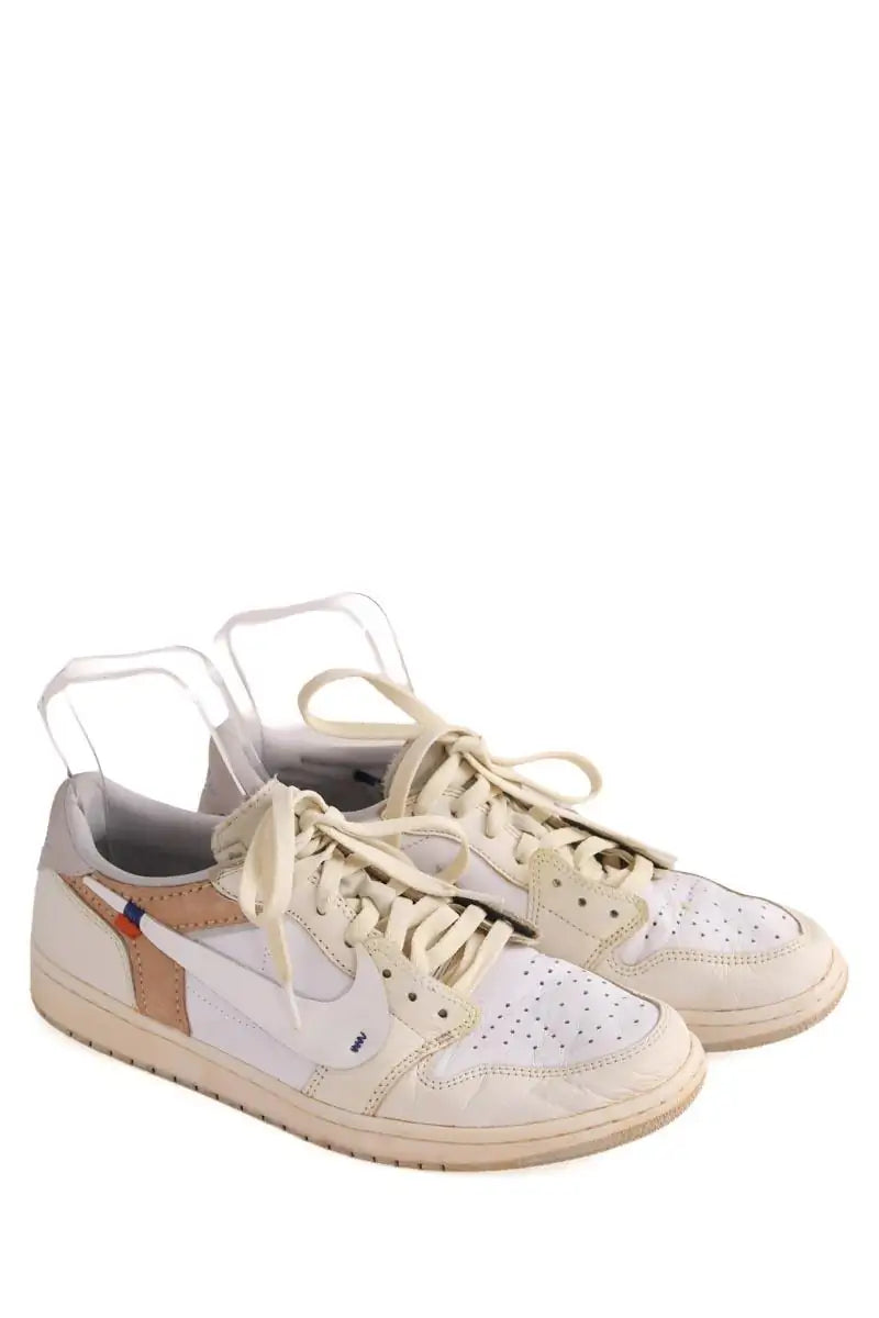 Baskets basses Off White Goat Lows Beige en Cuir