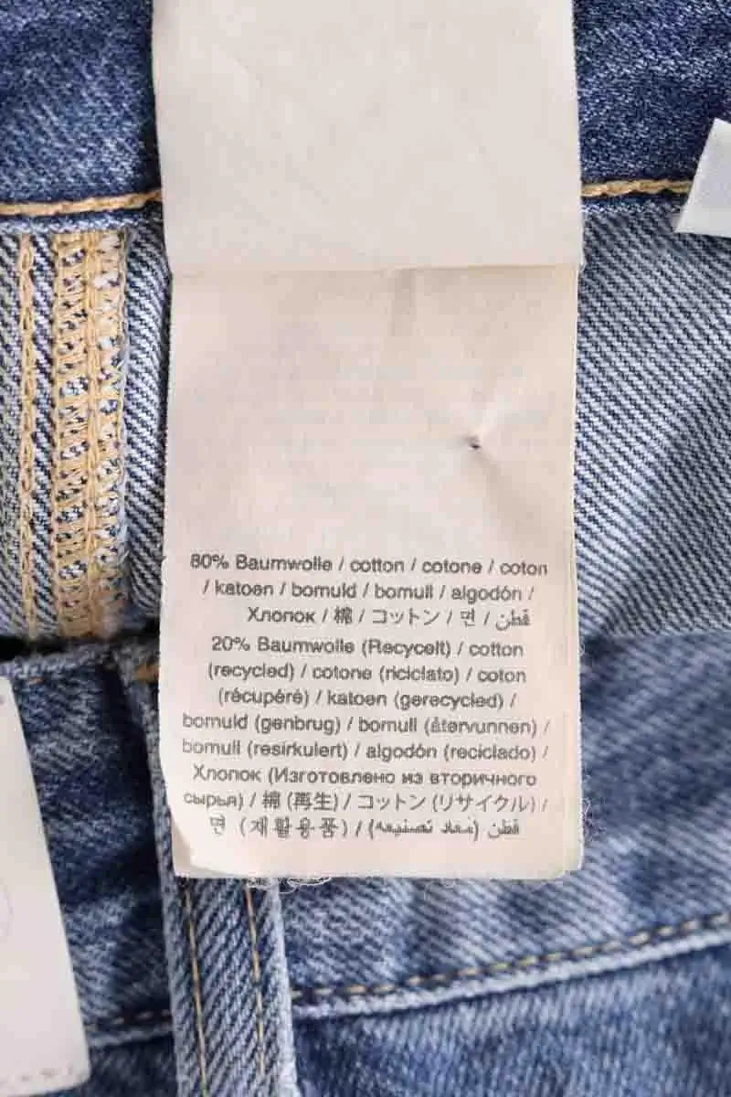 Jean large Closed Bleu en Coton