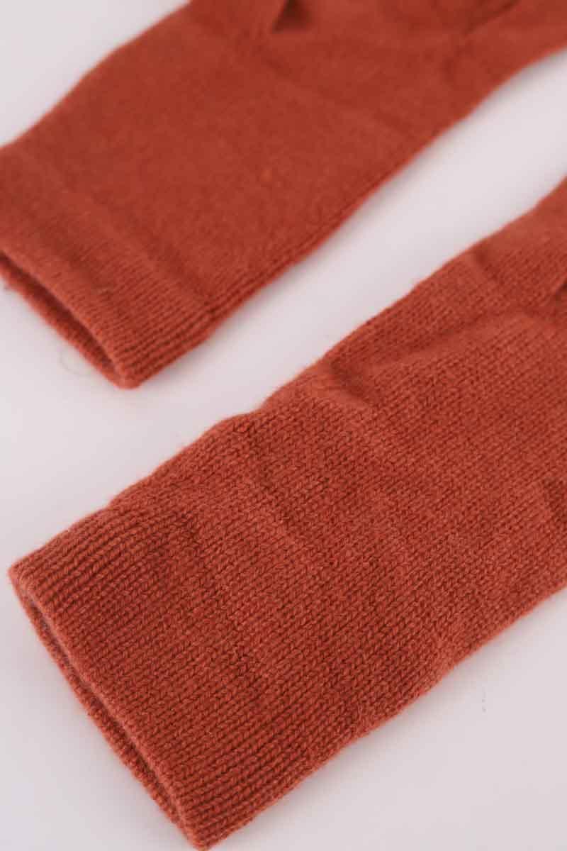 Lots gants et bonnet Eric Bompard  Marron