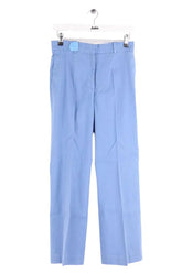 Pantalon droit Joseph Bleu en Lin, taille XS - Seconde Main