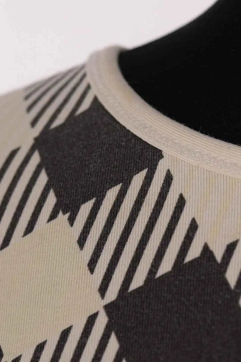 T-shirt Burberry Beige en Viscose