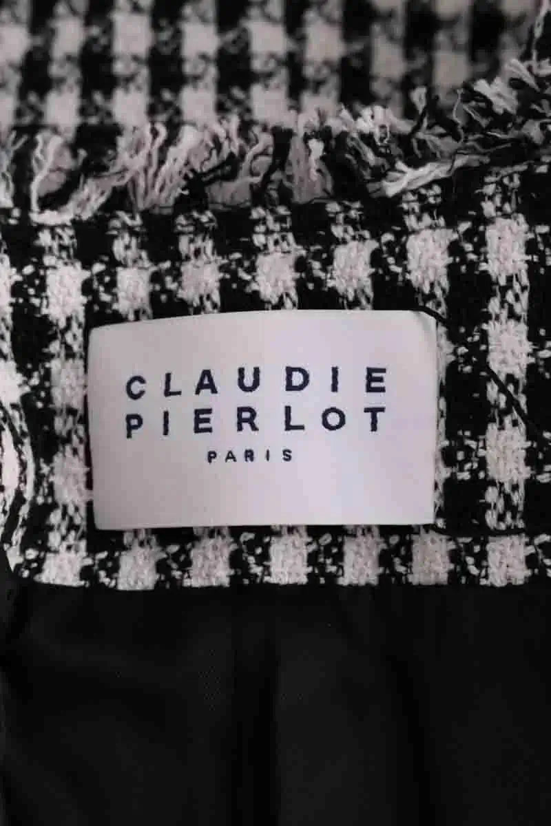 Veste Claudie Pierlot Noir en Coton