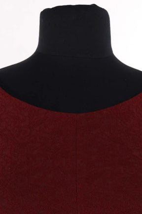 Robe The Kooples Bordeaux en Synthétique