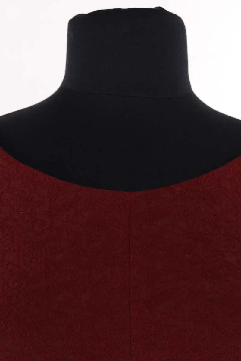 Robe The Kooples Bordeaux en Synthétique