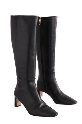 Bottes LK Bennett Margarite Noir en Cuir