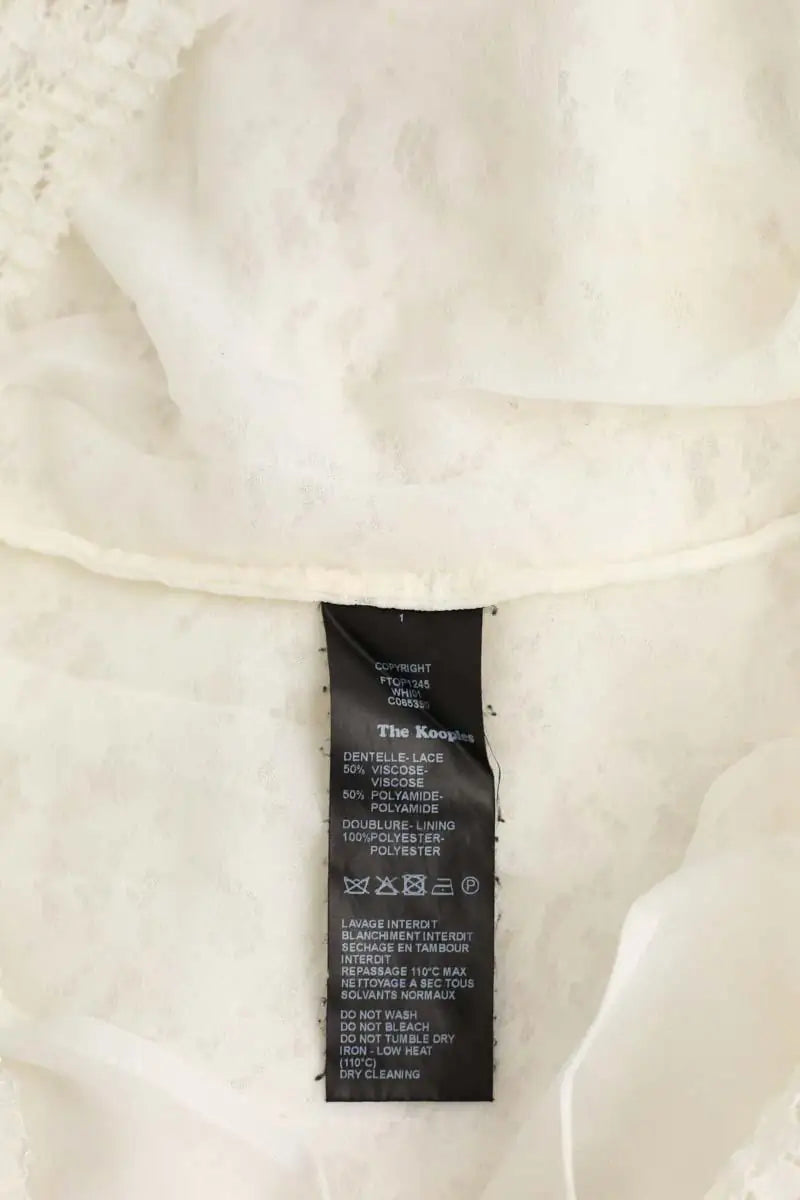 Blouse The Kooples  Blanc