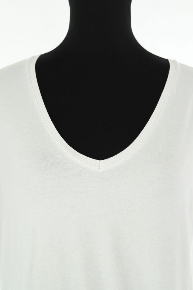 T-shirts Majestic Filatures  Blanc