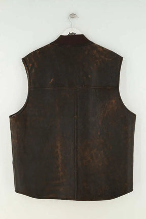 Manteau Stüssy Marron en Cuir