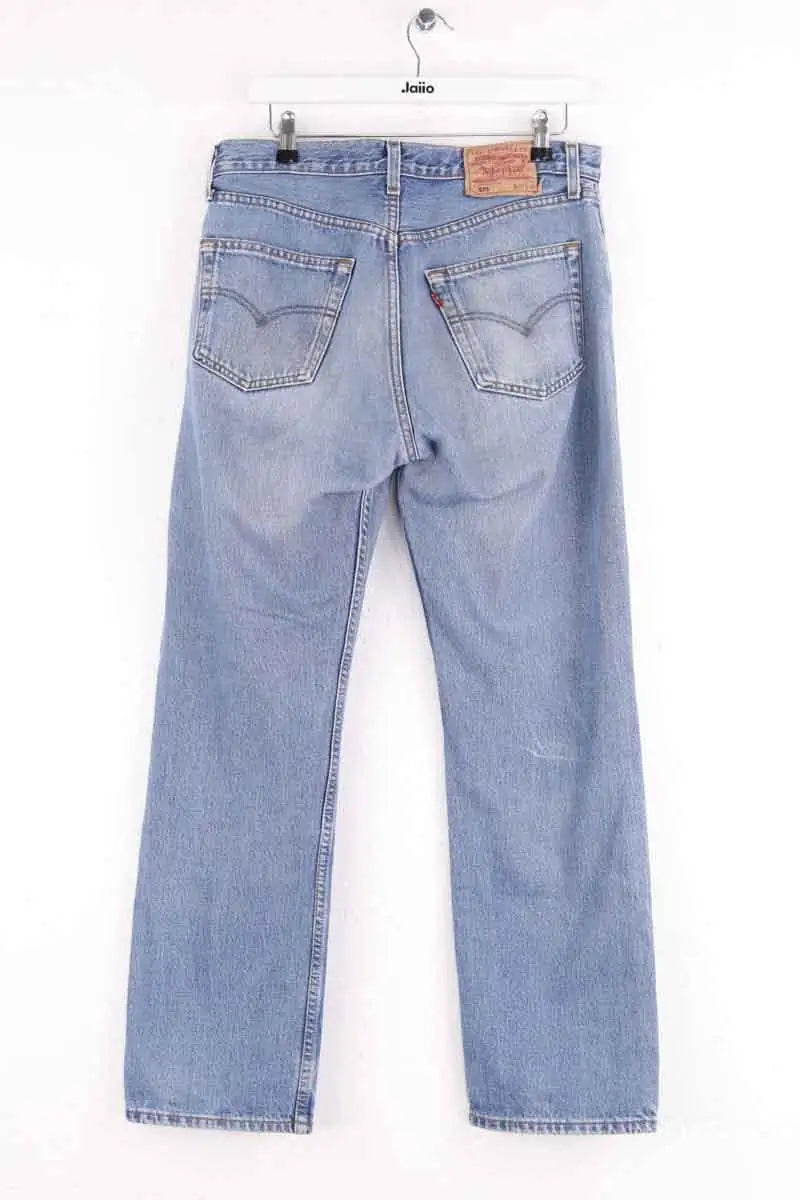 Jean droit Levi's 501 Bleu en Coton