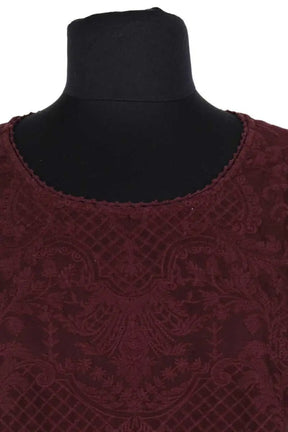 Blouse The Kooples Bordeaux en Synthétique