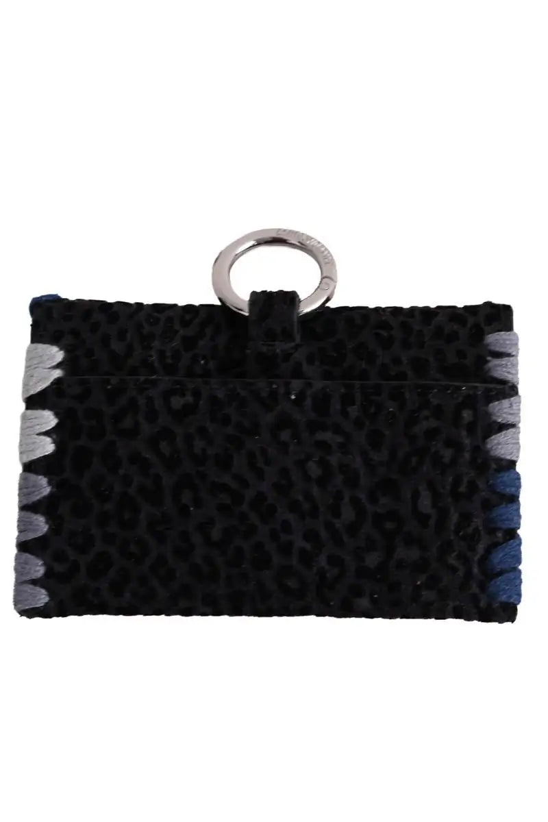 Porte-carte Zadig & Voltaire Anthracite en Daim
