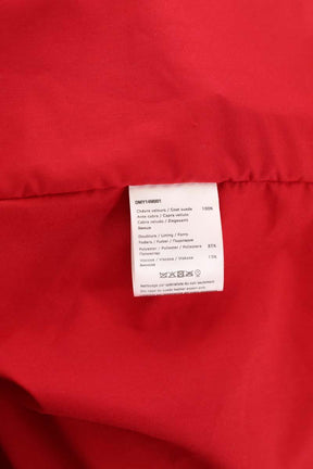 Veste en cuir Gerard Darel  Rouge