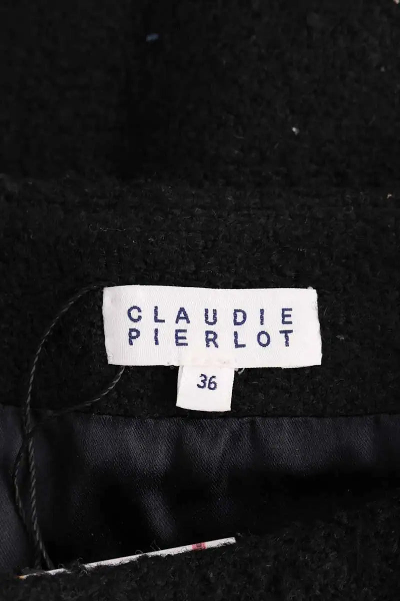Mini jupe Claudie Pierlot Noir en Synthétique