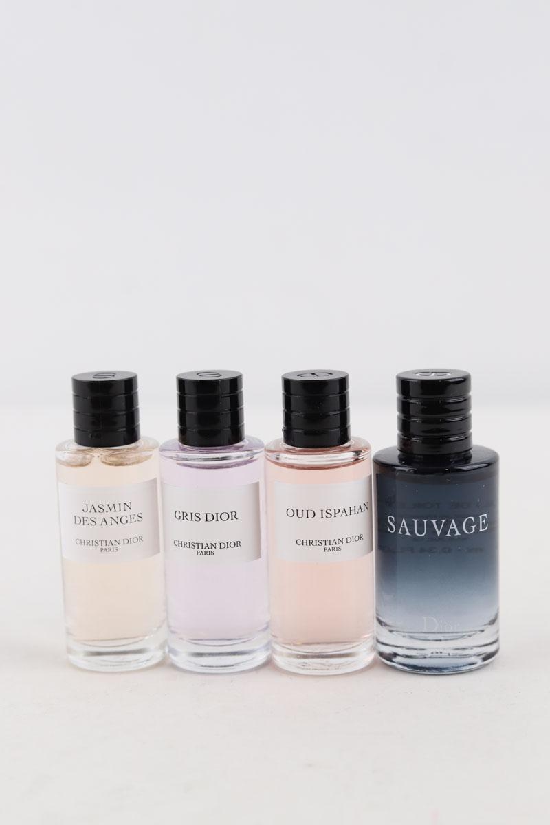 4 parfums miniatures Dior  