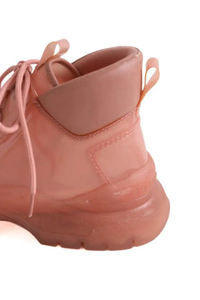 Baskets Charles & Keith Rose en Plastique