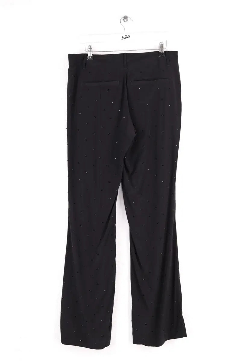 Pantalon droit Zadig & Voltaire Noir en Soie