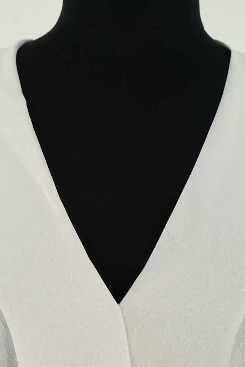 Blouse Claudie Pierlot Blanc en Synthétique