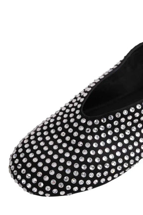 Ballerines Khaite Noir en Paillettes