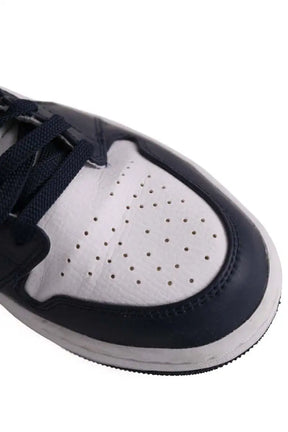 Baskets Nike Marine en Cuir