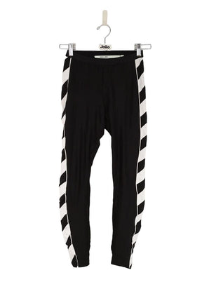 Leggings Off White  Noir