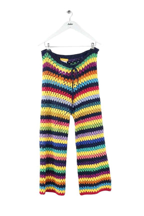 Droit Rose Carmine  Multicolore