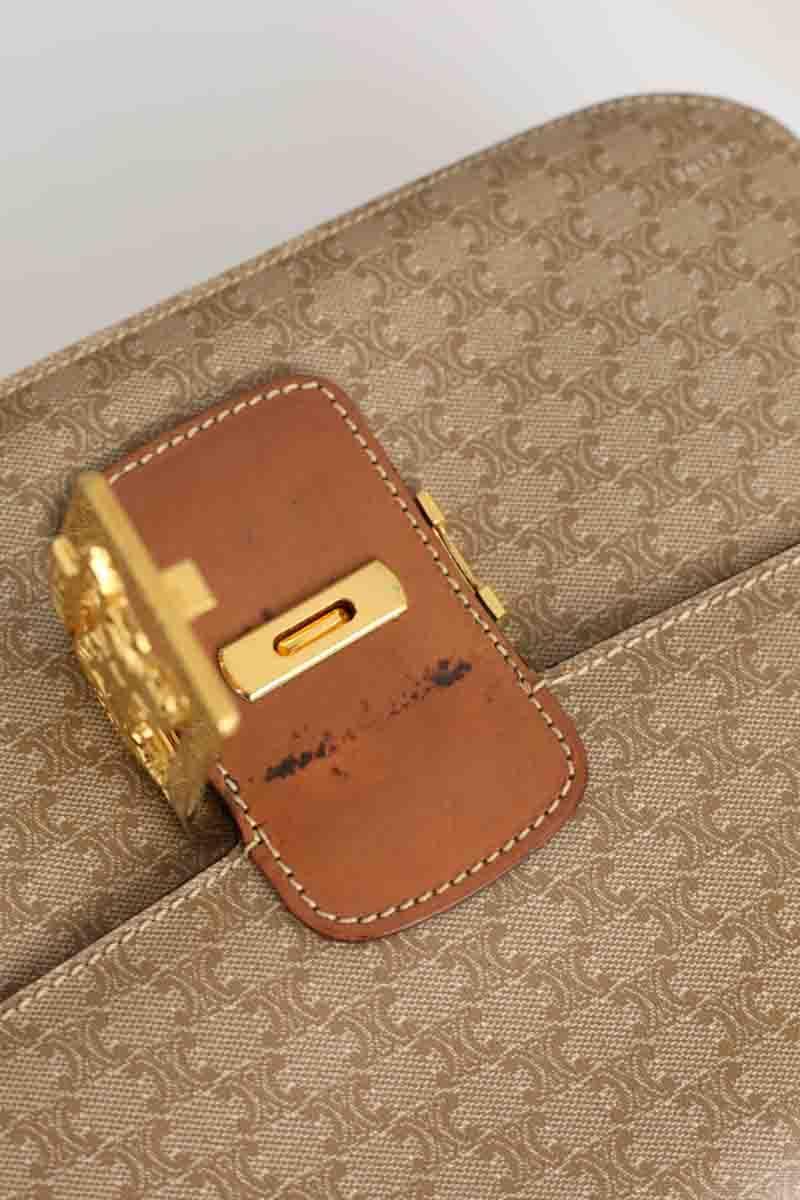 Sacs à bandoulière Celine Triomphe Marron