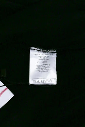 Combishort Maje Noir en Soie