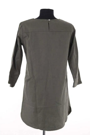 Robe Soeur Kaki en Coton