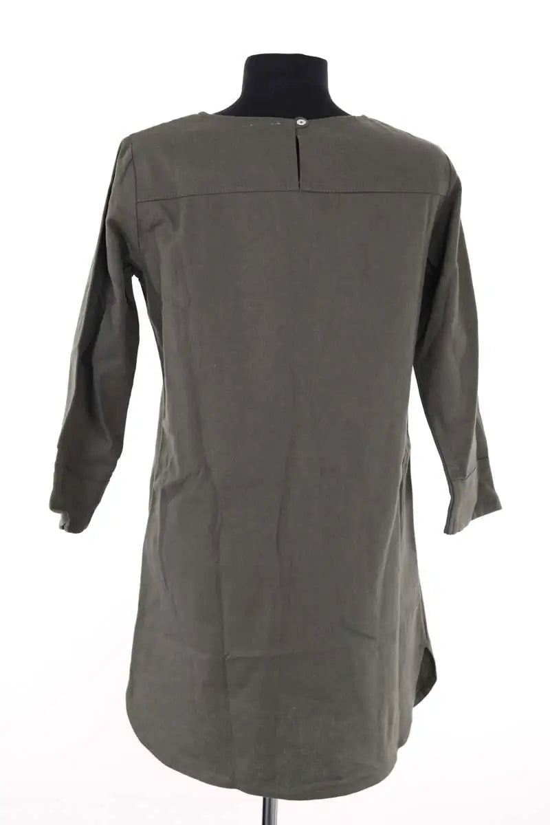 Robe Soeur Kaki en Coton