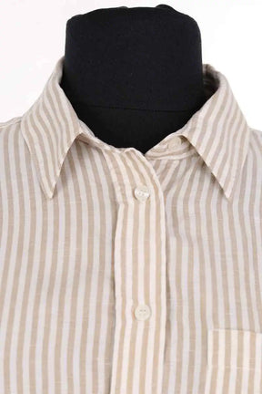 Chemise Lacoste Beige en Lin