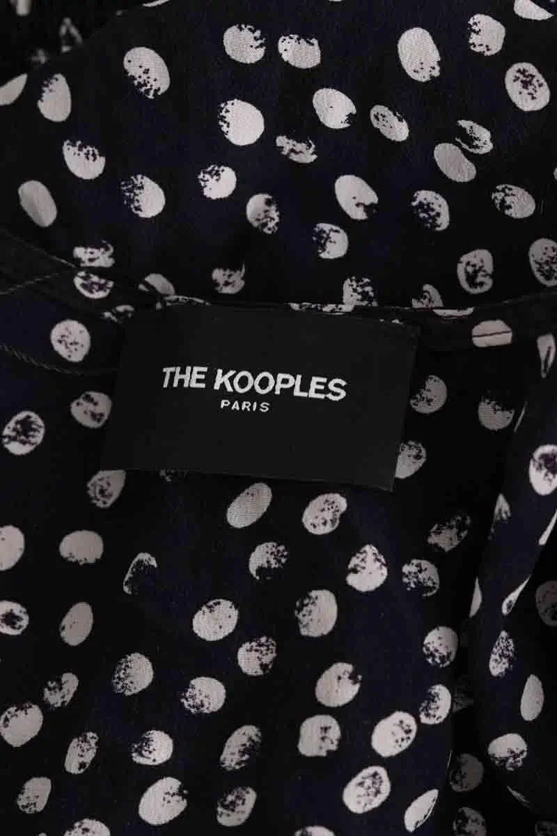 T-shirt The Kooples Noir en Synthétique
