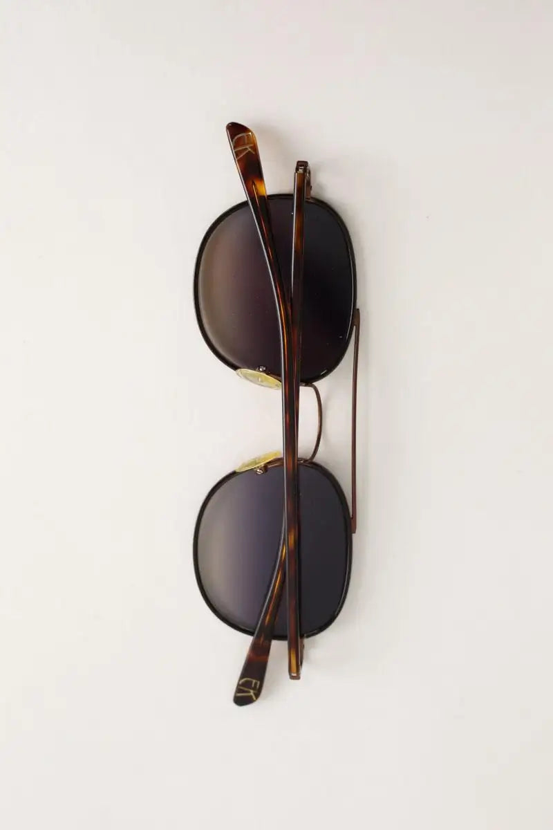 Lunettes de soleil Emmanuelle Khanh  Marron