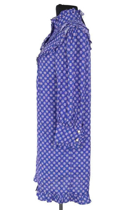 Robe Sandro Bleu en Synthétique