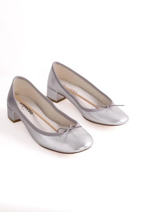 Talons Repetto Argent en Cuir