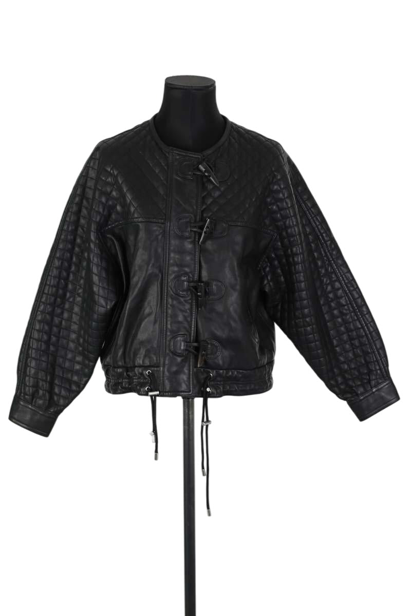 Veste en cuir Isabel Marant  Noir