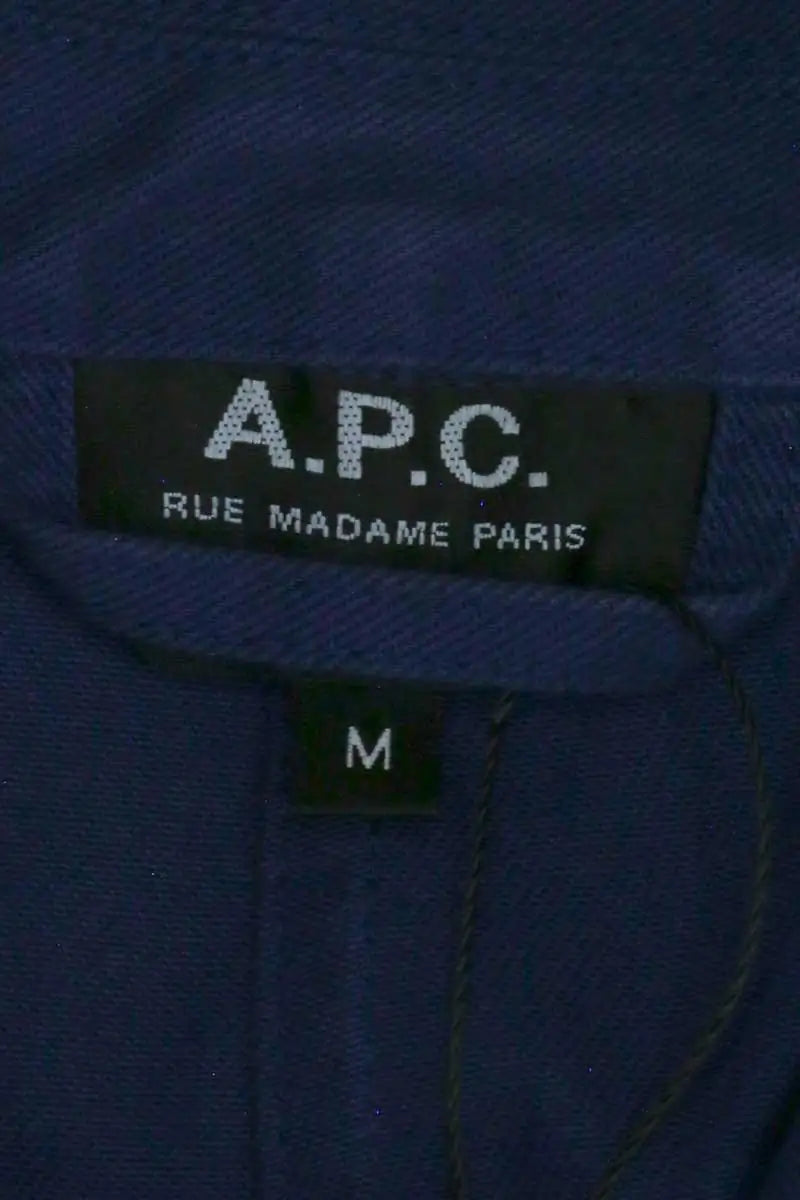Veste APC Bleu en Coton