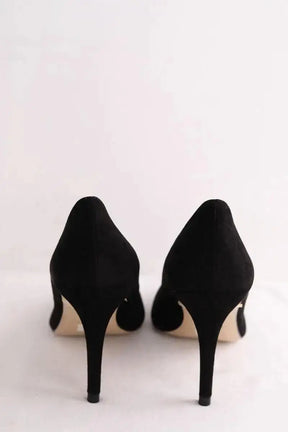 Talons LK Bennett Floret Noir en Daim