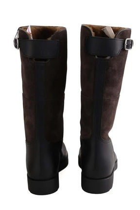 Bottes Loro Piana Marron en Daim