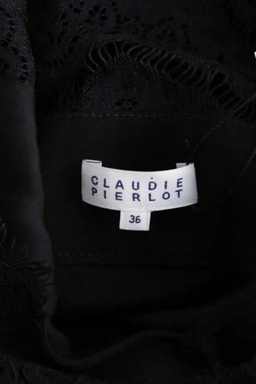 Robe Claudie Pierlot Noir en Coton