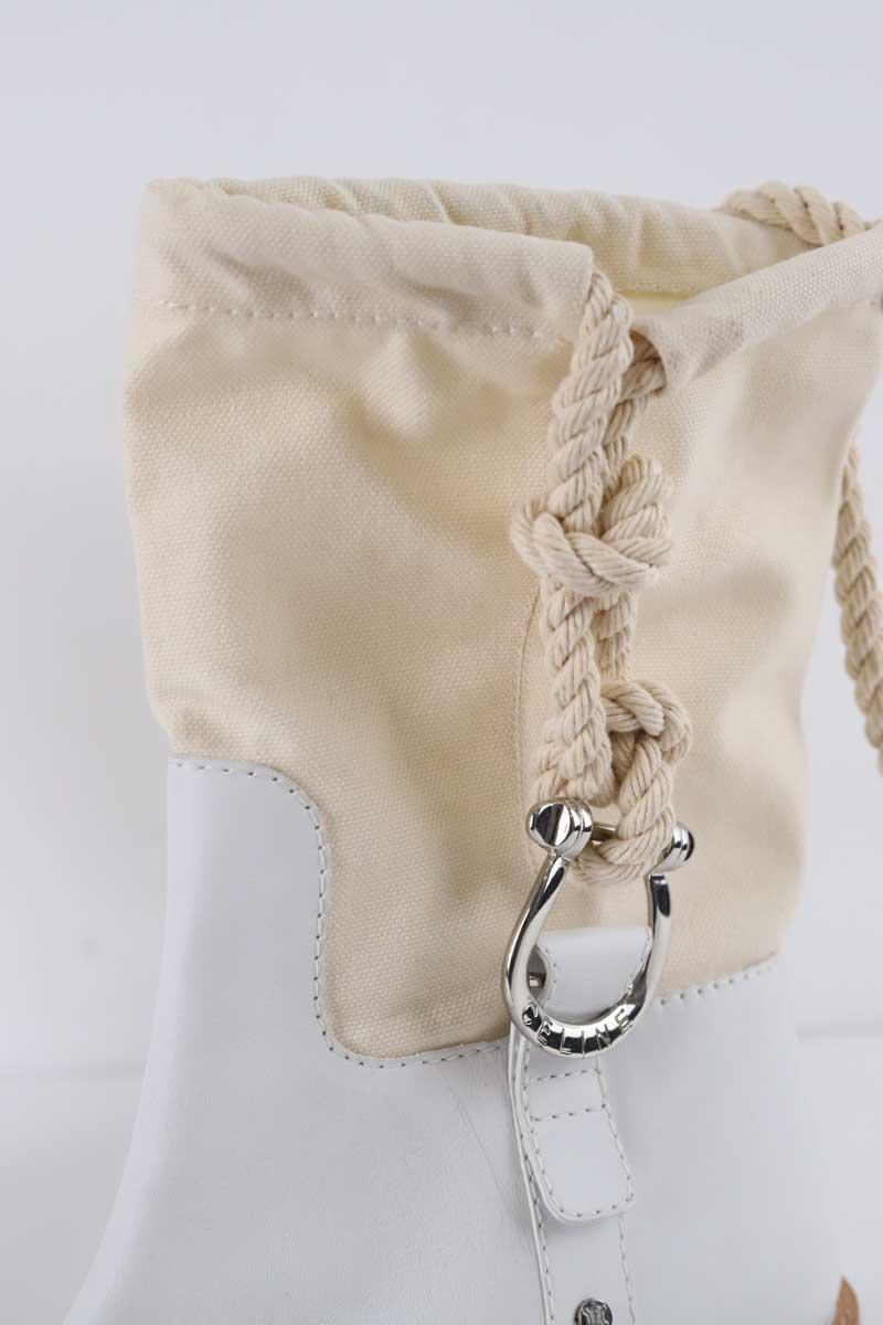 Boots Celine  Blanc