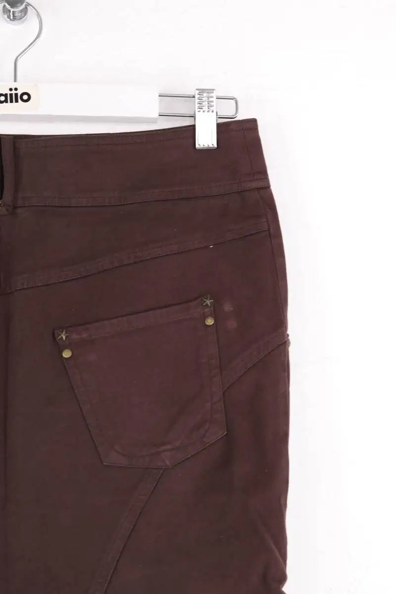 Jupe Kenzo Marron en Coton