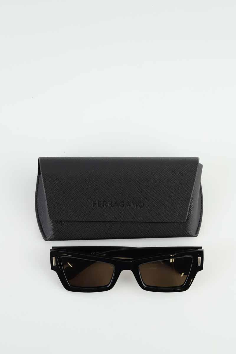 Lunettes de soleil Salvatore Ferragamo  Noir