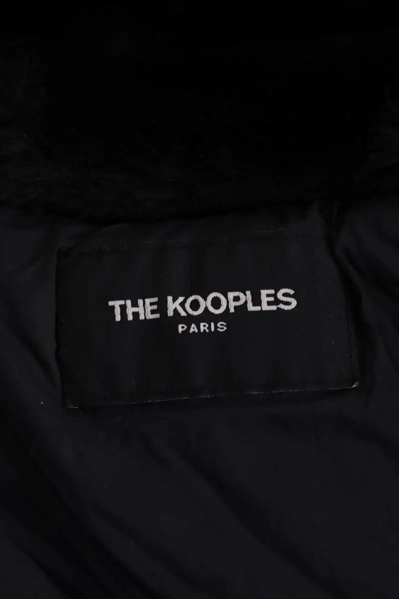 Doudoune The Kooples Noir en Synthétique