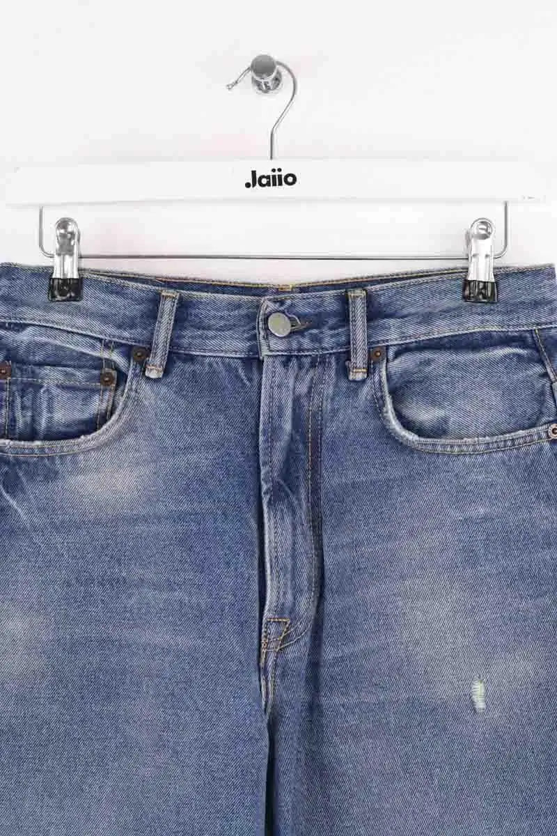Jean large Acne Studios Bleu en Coton