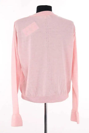 Cardigan Balzac Rose en Laine