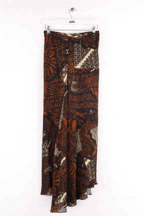Jupe Mes Demoiselles Marron en Viscose