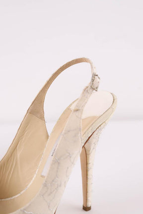 Talons Jimmy Choo  Blanc