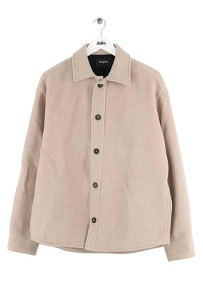 Veste The Kooples Beige en Laine, taille S - Seconde Main